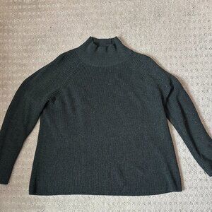 Eileen Fisher Large Green Sweater